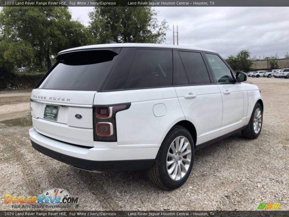 2020 Land Rover Range Rover HSE Fuji White / Ivory/Espresso Photo #3