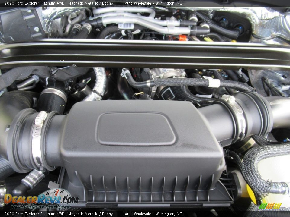 2020 Ford Explorer Platinum 4WD Magnetic Metallic / Ebony Photo #6