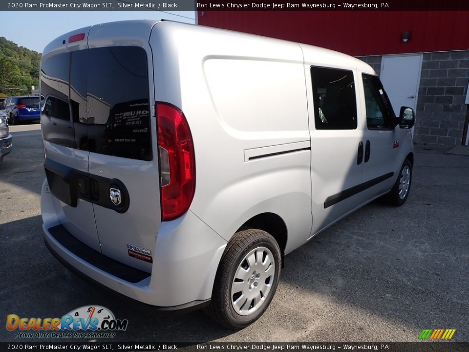 2020 Ram ProMaster City Wagon SLT Silver Metallic / Black Photo #6