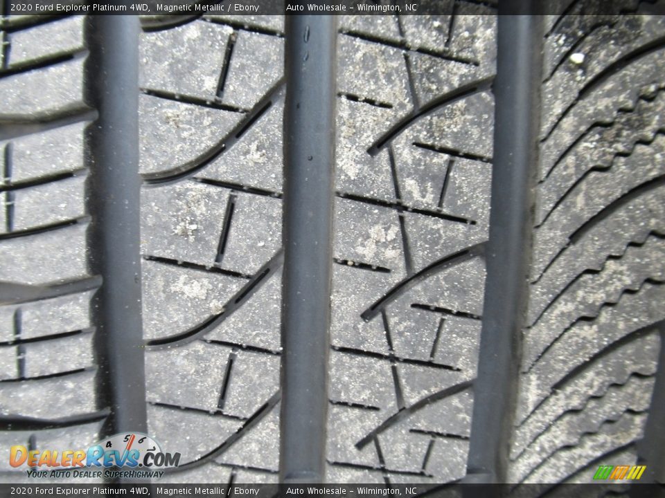 2020 Ford Explorer Platinum 4WD Magnetic Metallic / Ebony Photo #8