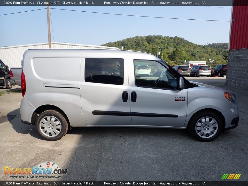 2020 Ram ProMaster City Wagon SLT Silver Metallic / Black Photo #7