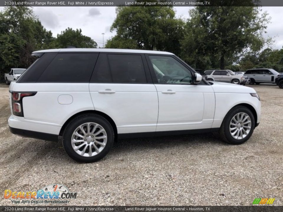 2020 Land Rover Range Rover HSE Fuji White / Ivory/Espresso Photo #7