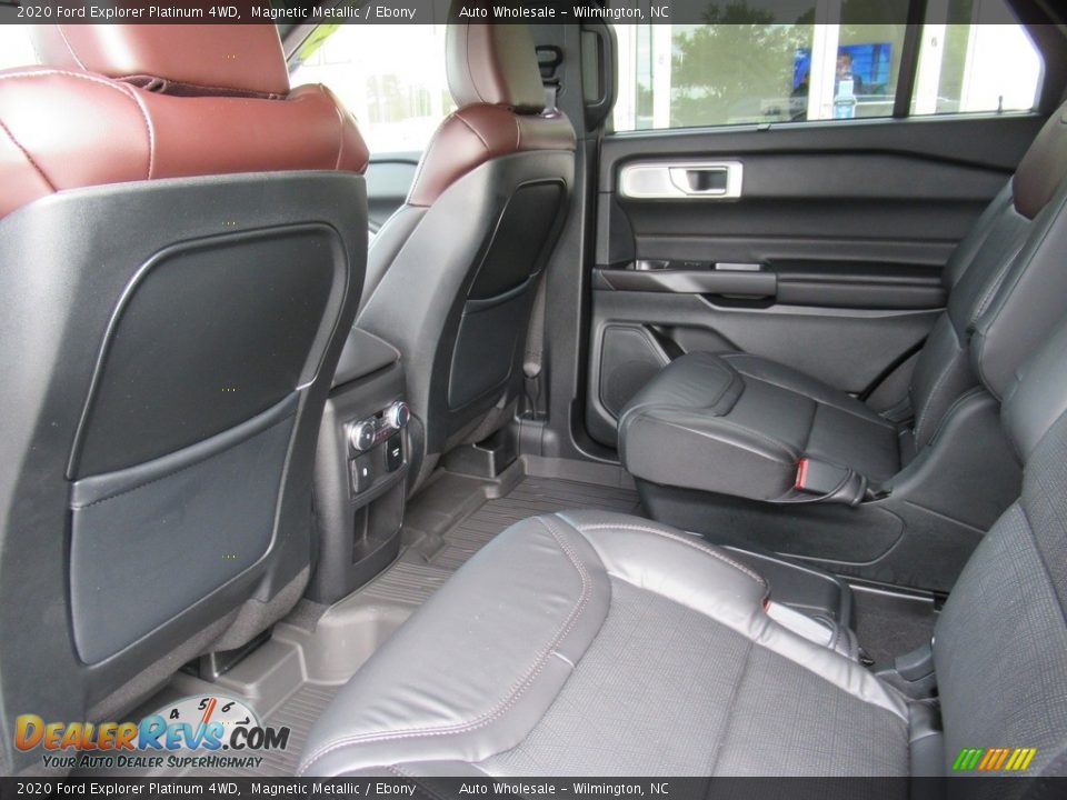2020 Ford Explorer Platinum 4WD Magnetic Metallic / Ebony Photo #10