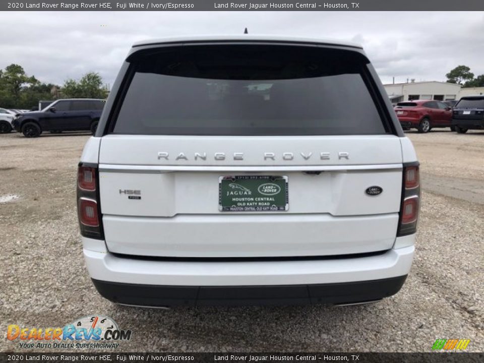 2020 Land Rover Range Rover HSE Fuji White / Ivory/Espresso Photo #8