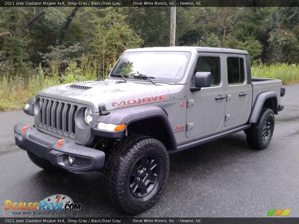 2021 Jeep Gladiator Mojave 4x4 Sting-Gray / Black/Steel Gray Photo #2
