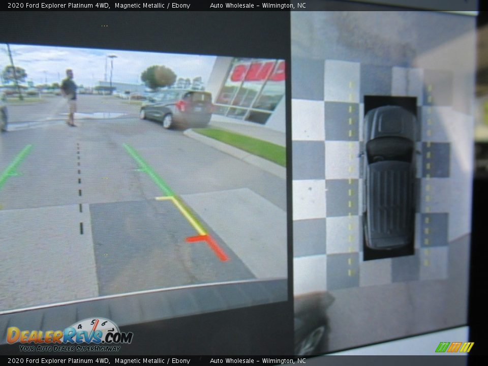 2020 Ford Explorer Platinum 4WD Magnetic Metallic / Ebony Photo #18