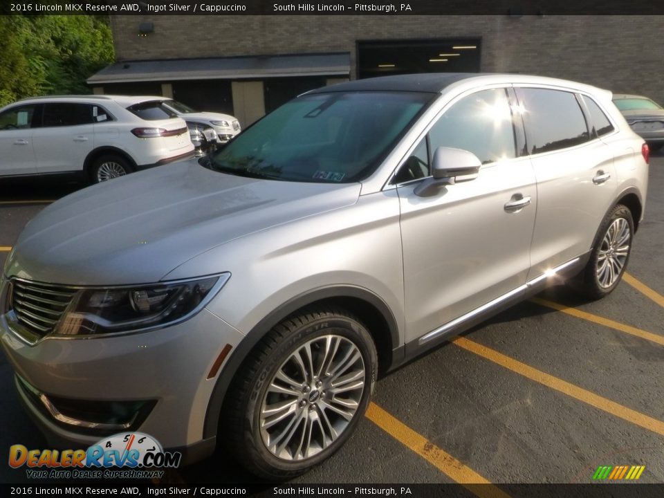 2016 Lincoln MKX Reserve AWD Ingot Silver / Cappuccino Photo #1