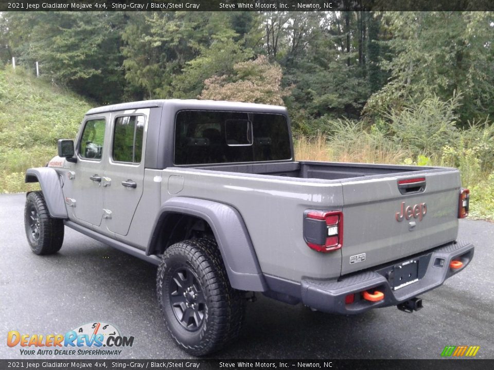 2021 Jeep Gladiator Mojave 4x4 Sting-Gray / Black/Steel Gray Photo #9