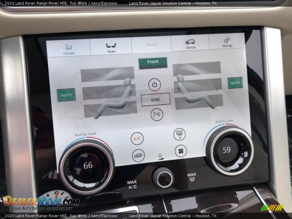 Controls of 2020 Land Rover Range Rover HSE Photo #22