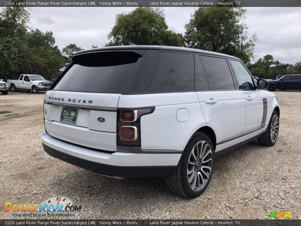 2020 Land Rover Range Rover Supercharged LWB Yulong White / Ebony Photo #3