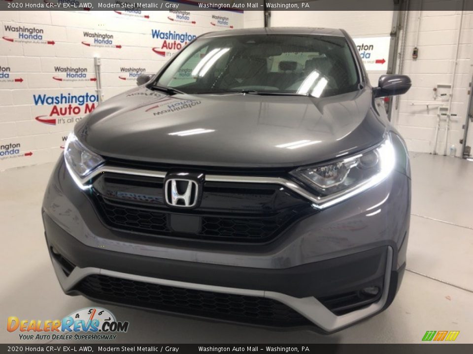 2020 Honda CR-V EX-L AWD Modern Steel Metallic / Gray Photo #5