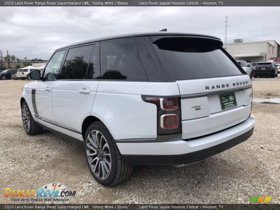 2020 Land Rover Range Rover Supercharged LWB Yulong White / Ebony Photo #13