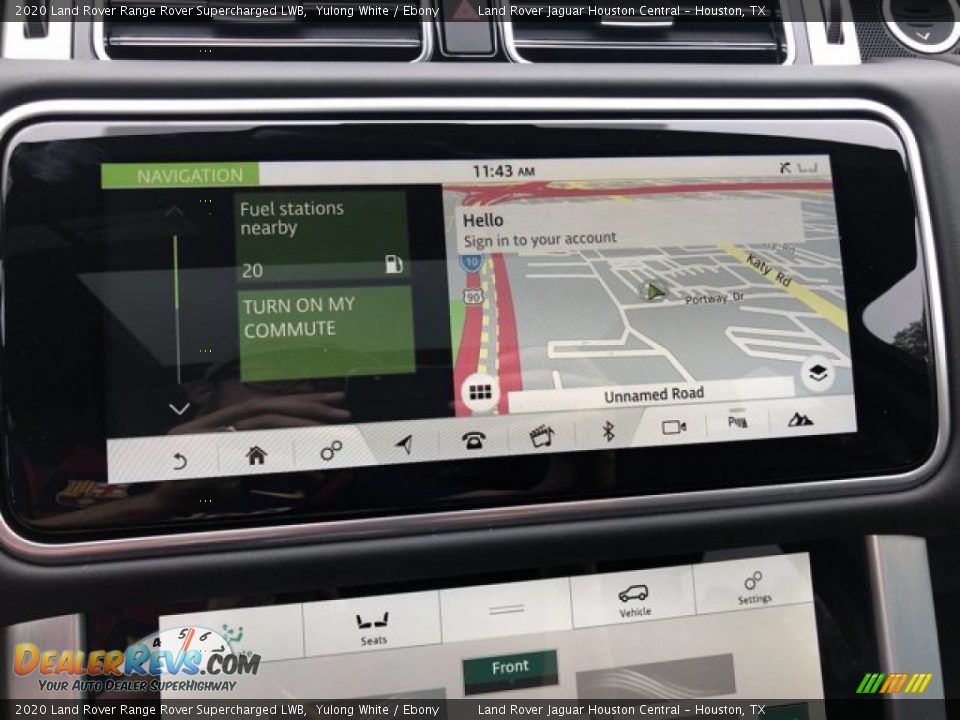 Navigation of 2020 Land Rover Range Rover Supercharged LWB Photo #21