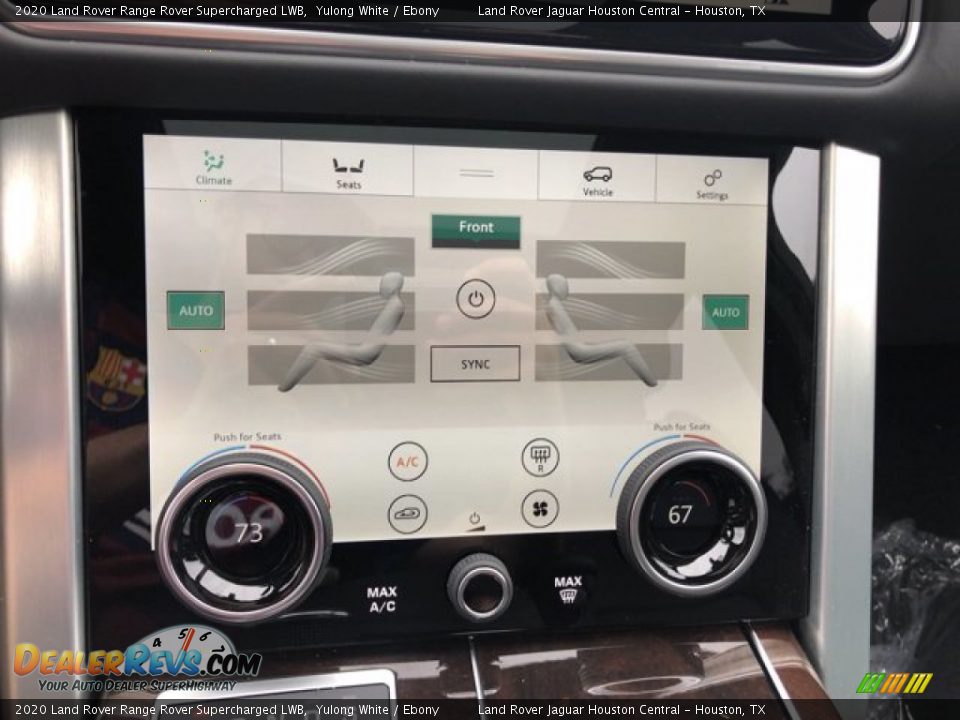 2020 Land Rover Range Rover Supercharged LWB Yulong White / Ebony Photo #23