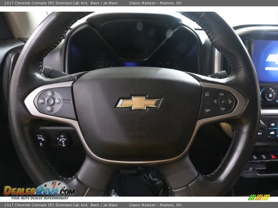 2017 Chevrolet Colorado ZR2 Extended Cab 4x4 Steering Wheel Photo #6