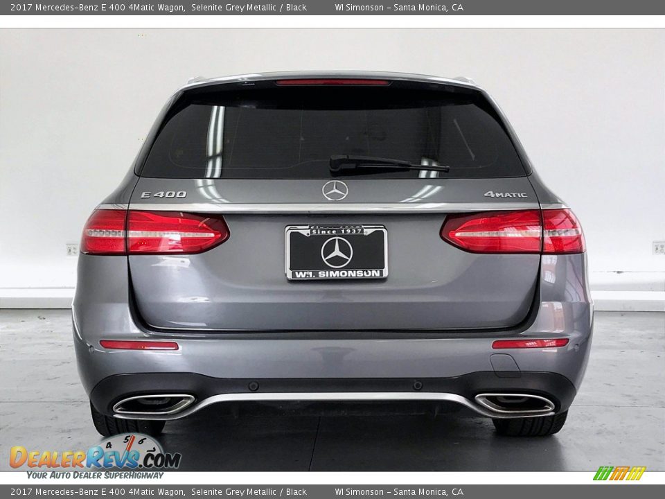 2017 Mercedes-Benz E 400 4Matic Wagon Selenite Grey Metallic / Black Photo #3