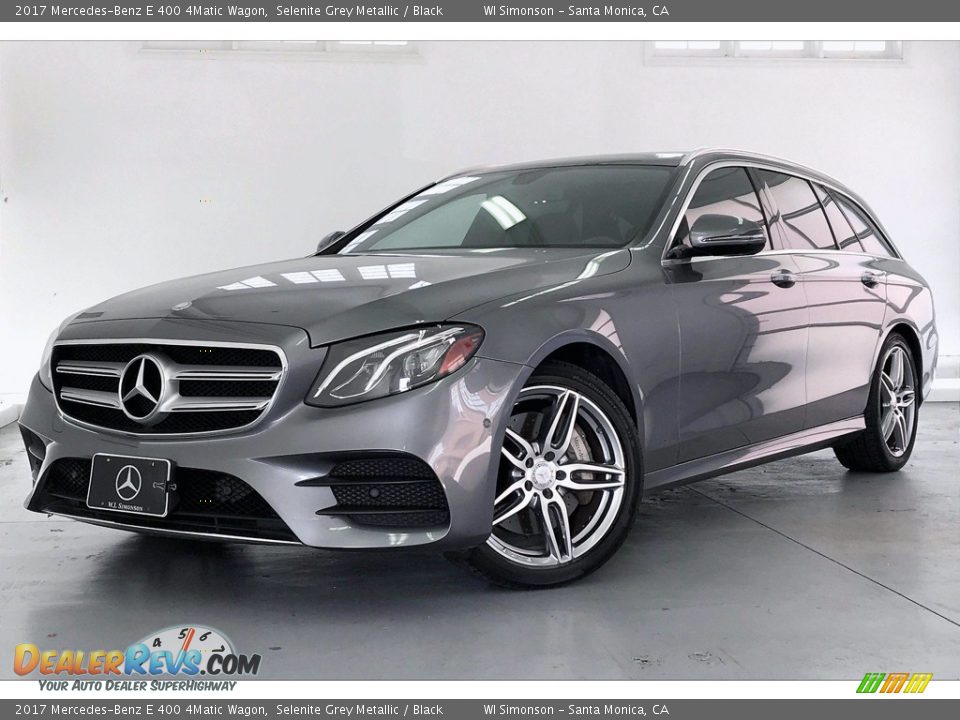 2017 Mercedes-Benz E 400 4Matic Wagon Selenite Grey Metallic / Black Photo #12