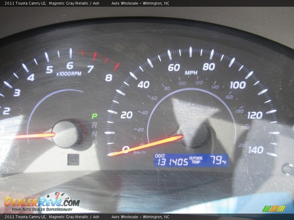 2011 Toyota Camry LE Magnetic Gray Metallic / Ash Photo #16