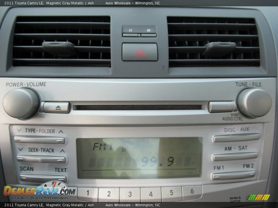 2011 Toyota Camry LE Magnetic Gray Metallic / Ash Photo #17