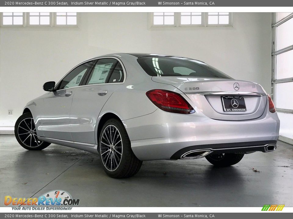 2020 Mercedes-Benz C 300 Sedan Iridium Silver Metallic / Magma Gray/Black Photo #2