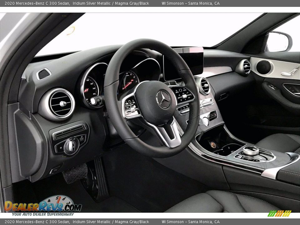 2020 Mercedes-Benz C 300 Sedan Iridium Silver Metallic / Magma Gray/Black Photo #4