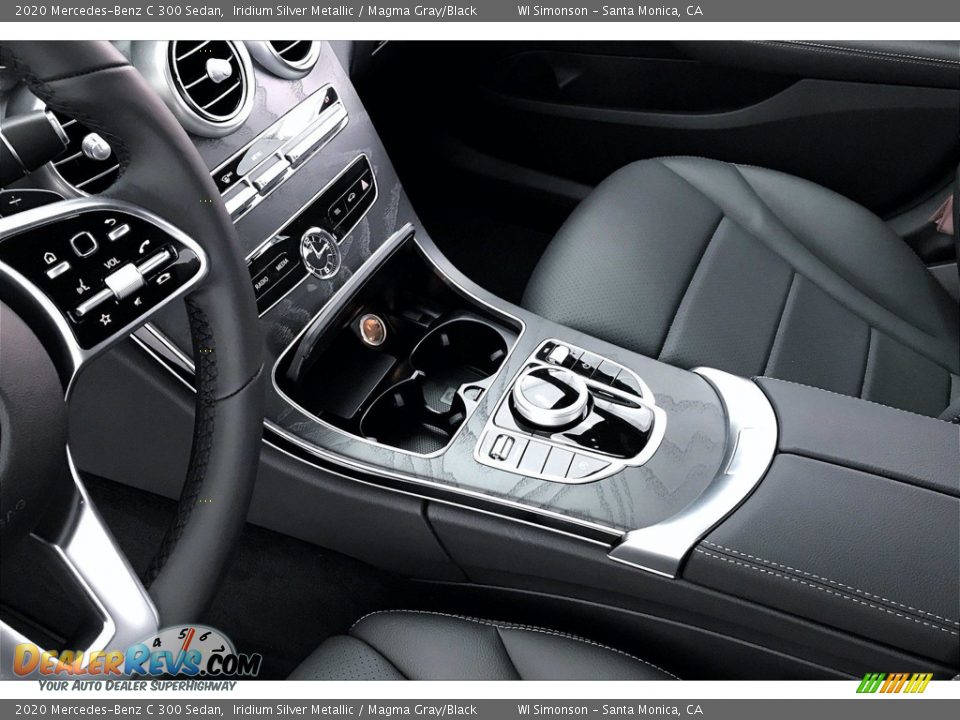 2020 Mercedes-Benz C 300 Sedan Iridium Silver Metallic / Magma Gray/Black Photo #7