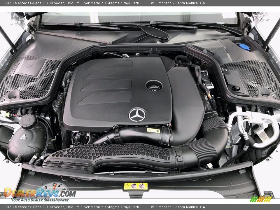 2020 Mercedes-Benz C 300 Sedan Iridium Silver Metallic / Magma Gray/Black Photo #8