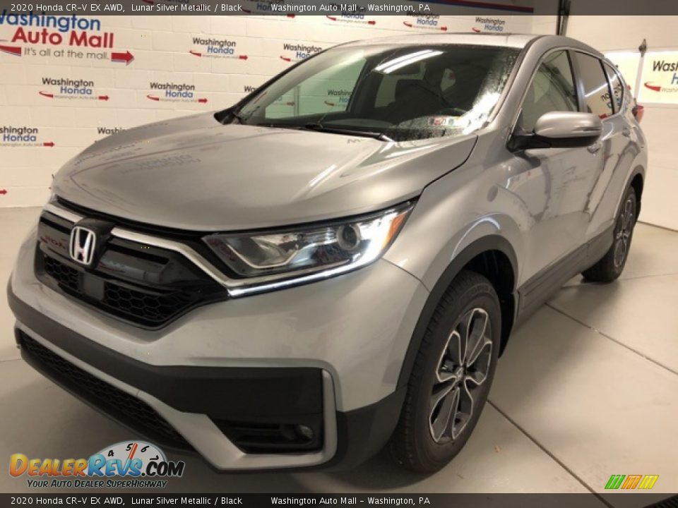2020 Honda CR-V EX AWD Lunar Silver Metallic / Black Photo #1