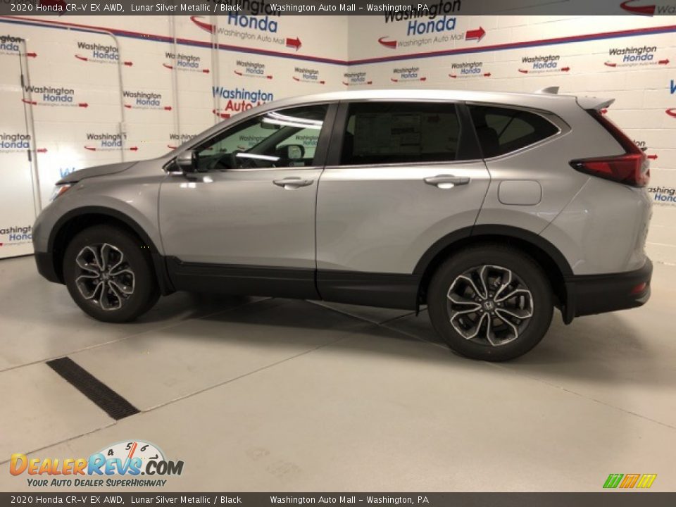 2020 Honda CR-V EX AWD Lunar Silver Metallic / Black Photo #2