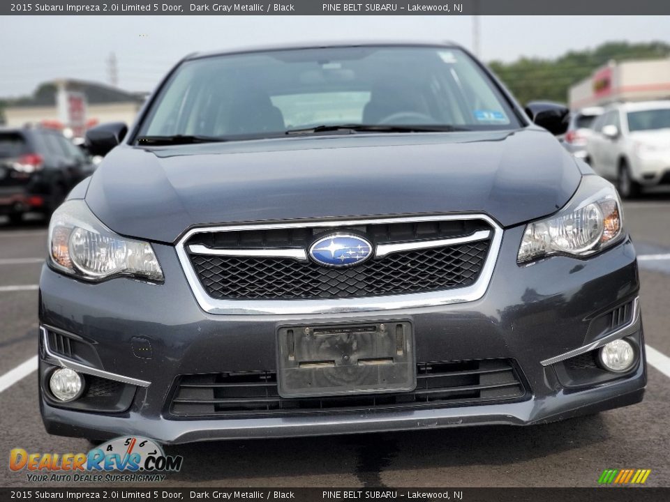 2015 Subaru Impreza 2.0i Limited 5 Door Dark Gray Metallic / Black Photo #2