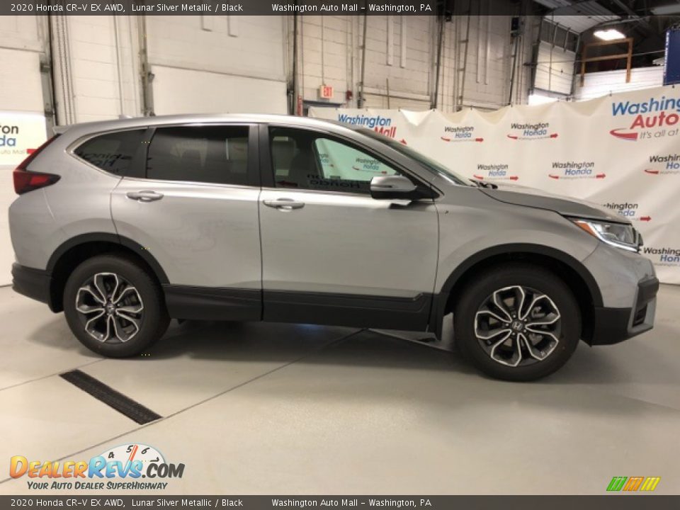 2020 Honda CR-V EX AWD Lunar Silver Metallic / Black Photo #4