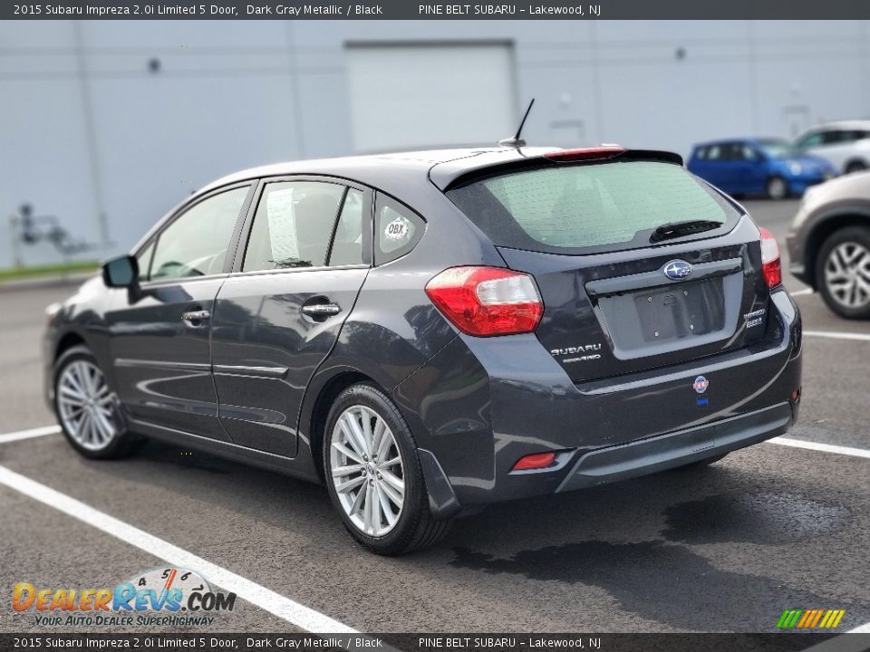 Dark Gray Metallic 2015 Subaru Impreza 2.0i Limited 5 Door Photo #5