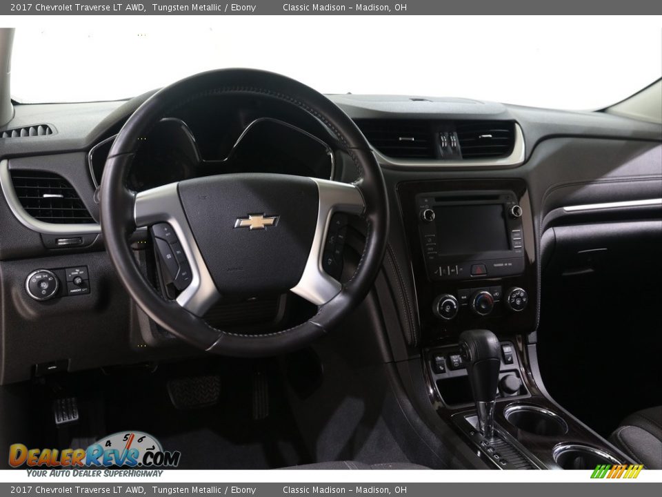 2017 Chevrolet Traverse LT AWD Tungsten Metallic / Ebony Photo #6