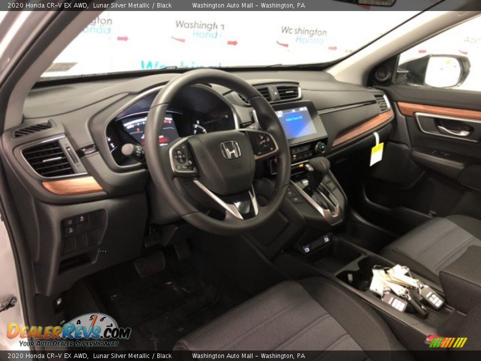 2020 Honda CR-V EX AWD Lunar Silver Metallic / Black Photo #9