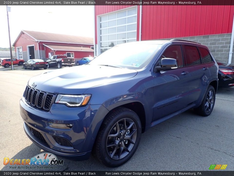 2020 Jeep Grand Cherokee Limited 4x4 Slate Blue Pearl / Black Photo #1