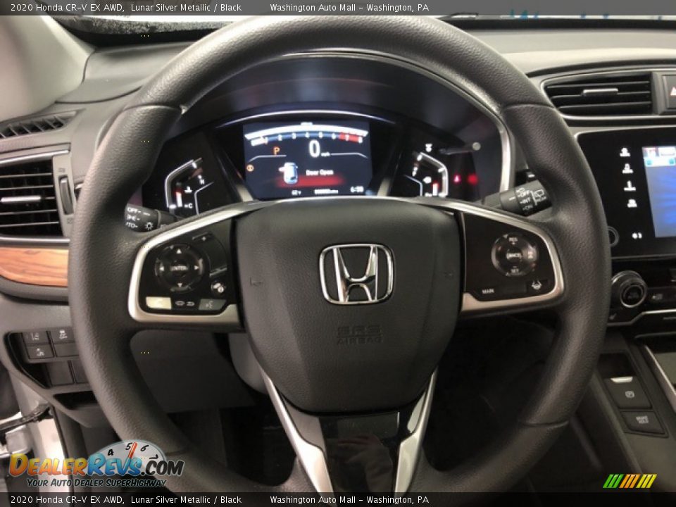 2020 Honda CR-V EX AWD Lunar Silver Metallic / Black Photo #13