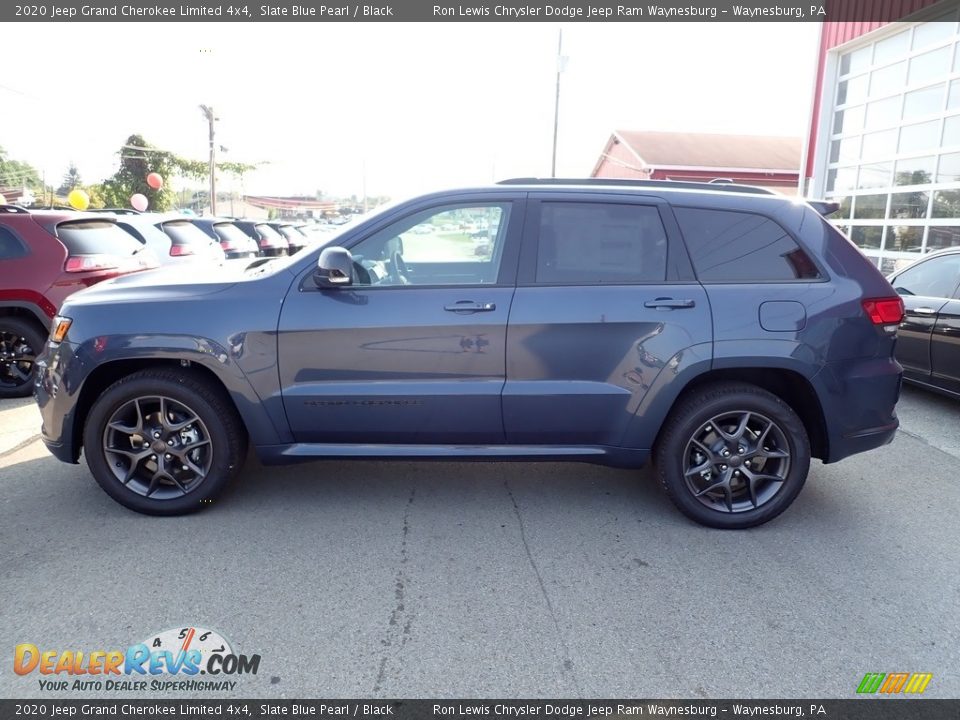 2020 Jeep Grand Cherokee Limited 4x4 Slate Blue Pearl / Black Photo #2
