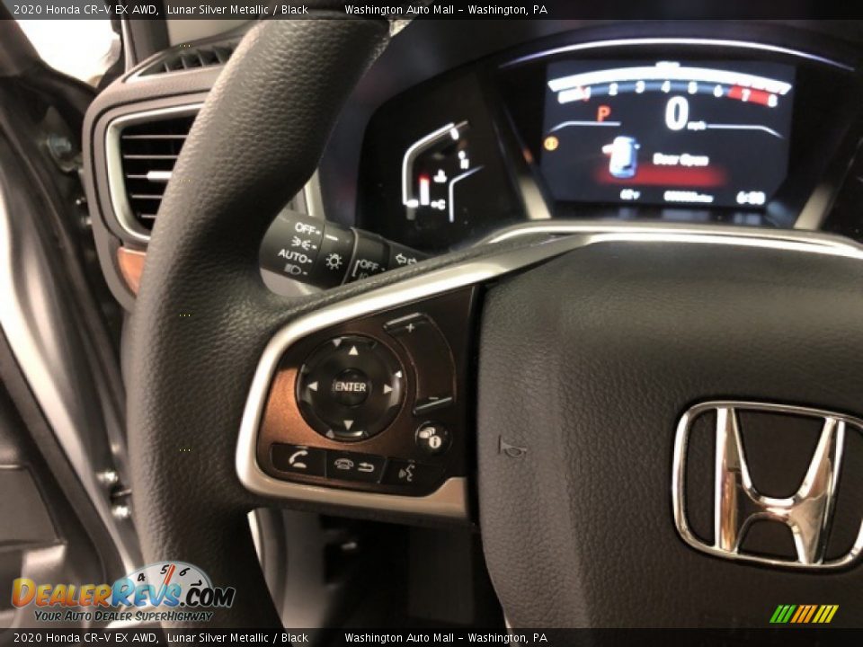 2020 Honda CR-V EX AWD Lunar Silver Metallic / Black Photo #14