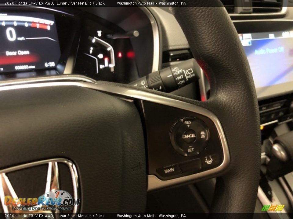 2020 Honda CR-V EX AWD Lunar Silver Metallic / Black Photo #15