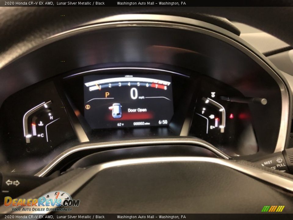 2020 Honda CR-V EX AWD Lunar Silver Metallic / Black Photo #16