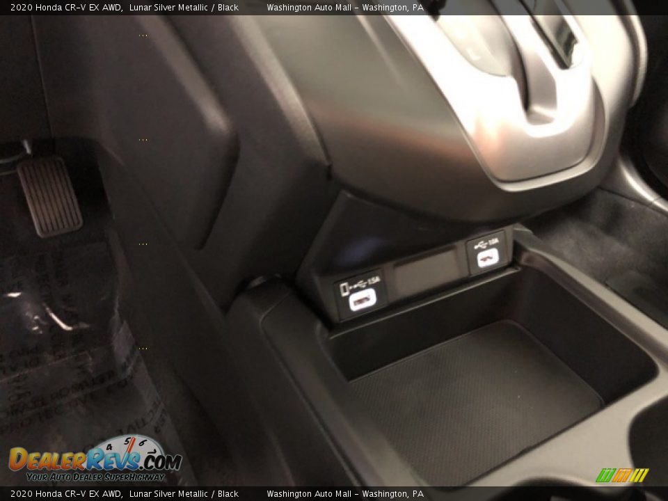 2020 Honda CR-V EX AWD Lunar Silver Metallic / Black Photo #17