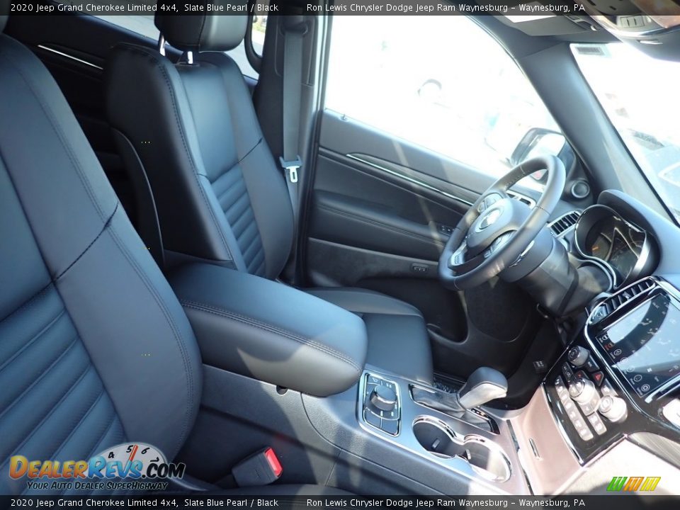2020 Jeep Grand Cherokee Limited 4x4 Slate Blue Pearl / Black Photo #9