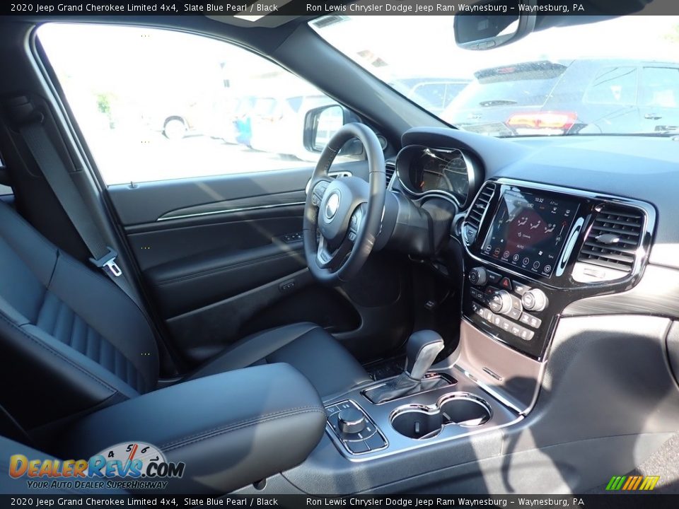 2020 Jeep Grand Cherokee Limited 4x4 Slate Blue Pearl / Black Photo #10