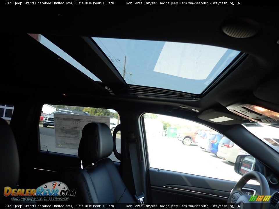 2020 Jeep Grand Cherokee Limited 4x4 Slate Blue Pearl / Black Photo #11