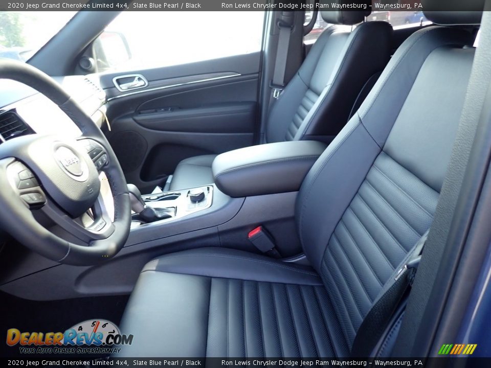 2020 Jeep Grand Cherokee Limited 4x4 Slate Blue Pearl / Black Photo #13