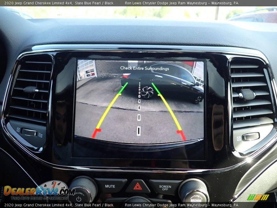 2020 Jeep Grand Cherokee Limited 4x4 Slate Blue Pearl / Black Photo #18