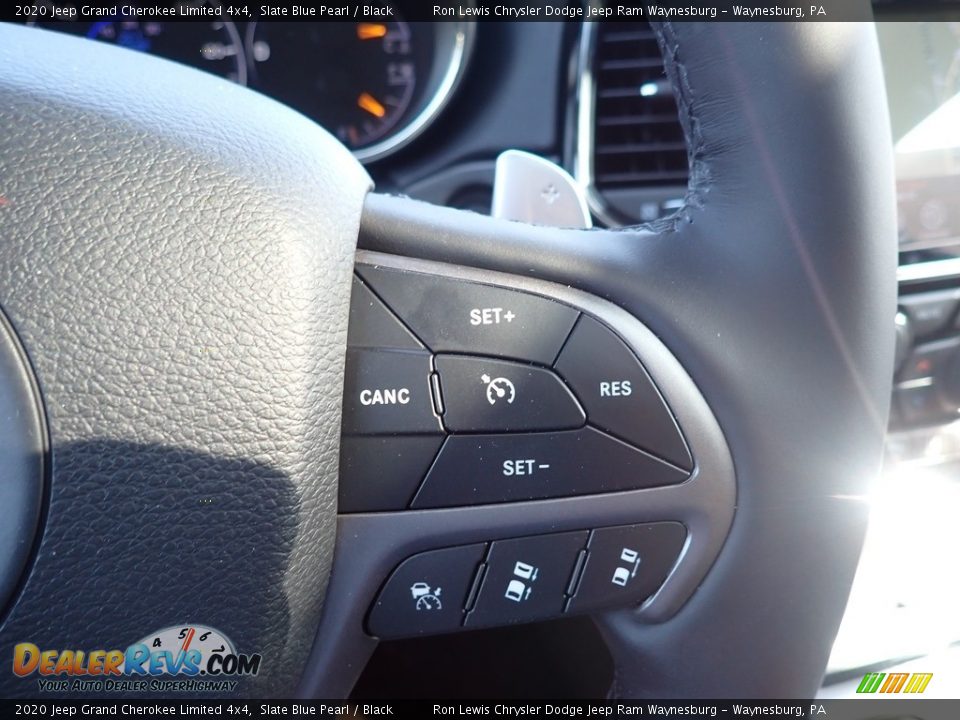 2020 Jeep Grand Cherokee Limited 4x4 Slate Blue Pearl / Black Photo #19