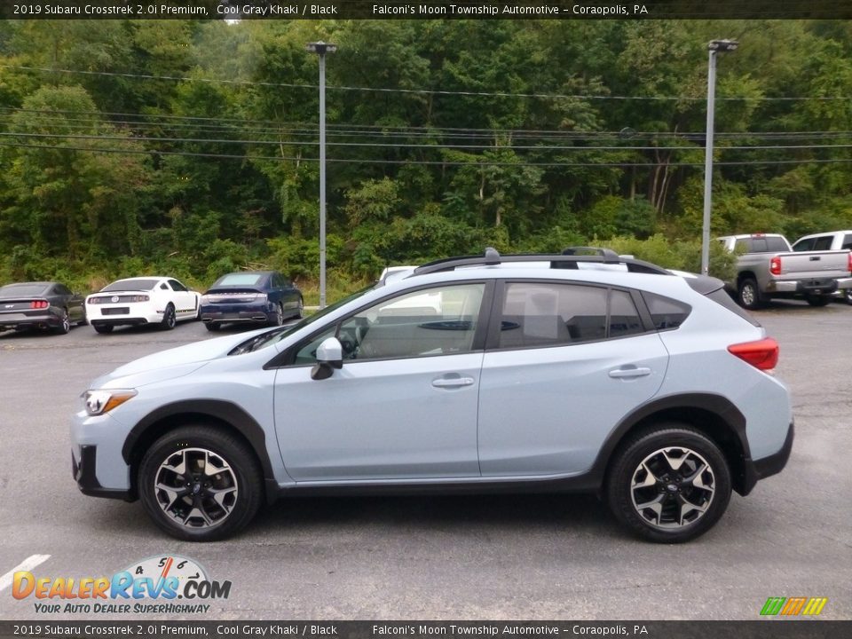 2019 Subaru Crosstrek 2.0i Premium Cool Gray Khaki / Black Photo #6