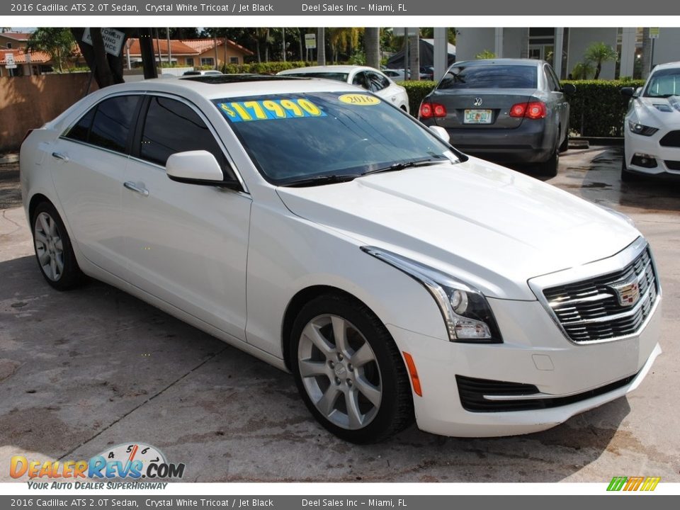 Front 3/4 View of 2016 Cadillac ATS 2.0T Sedan Photo #2