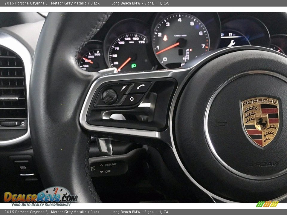 2016 Porsche Cayenne S Steering Wheel Photo #18